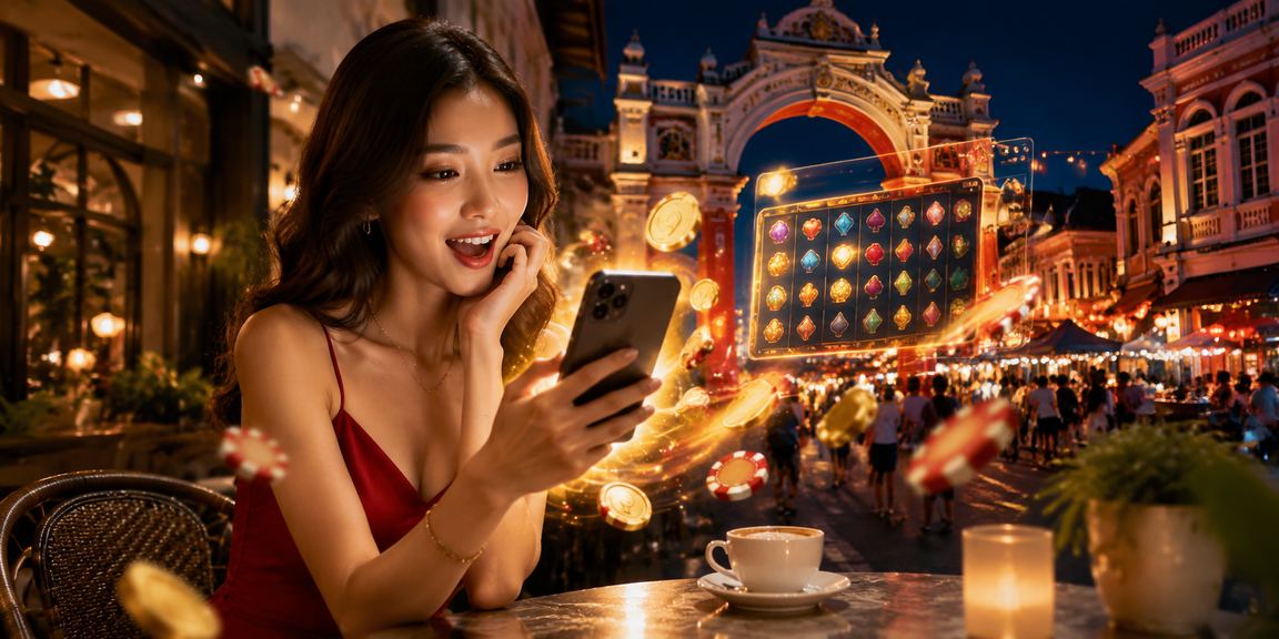 Antara muka aplikasi kasino 737 di telefon pintar