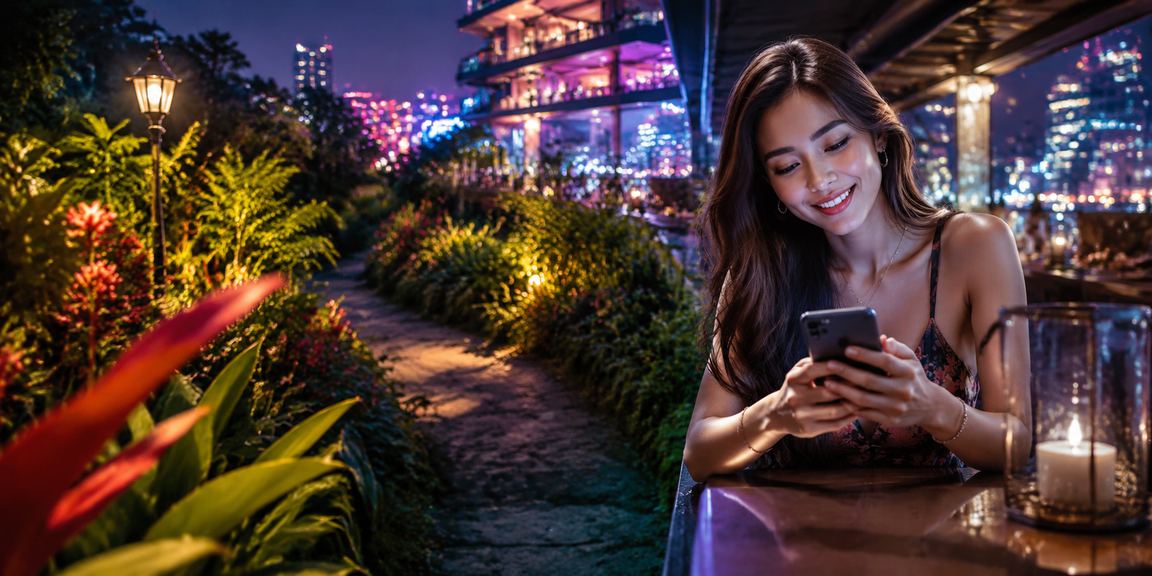 Pemain sukan kriket pertaruhan online menggunakan telefon pintar